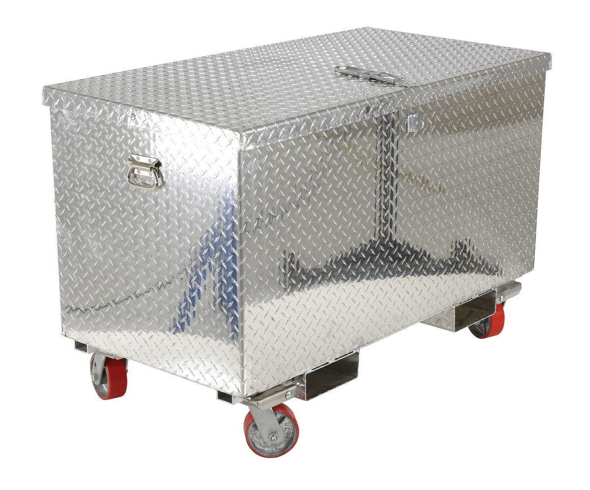 ALUMINUM TOOL BOX-CASTERS/FORKS 24 X 48 - Model APTS-2448-CF