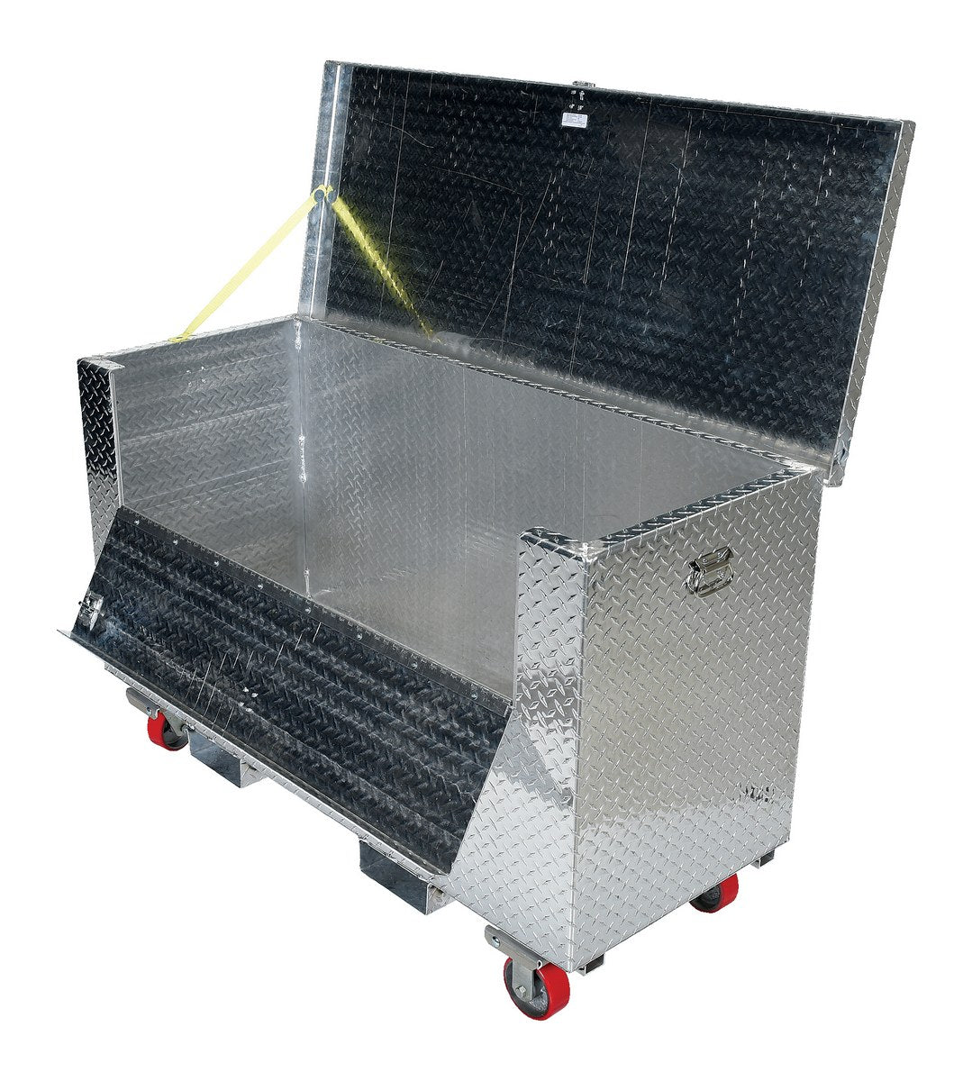 ALUM TOOL BOX FOLD DWN CASTER/FORK 30X60 - Model APTS3060CFFD