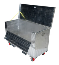 Thumbnail for ALUM TOOL BOX FOLD DWN CASTER/FORK 30X60 - Model APTS3060CFFD