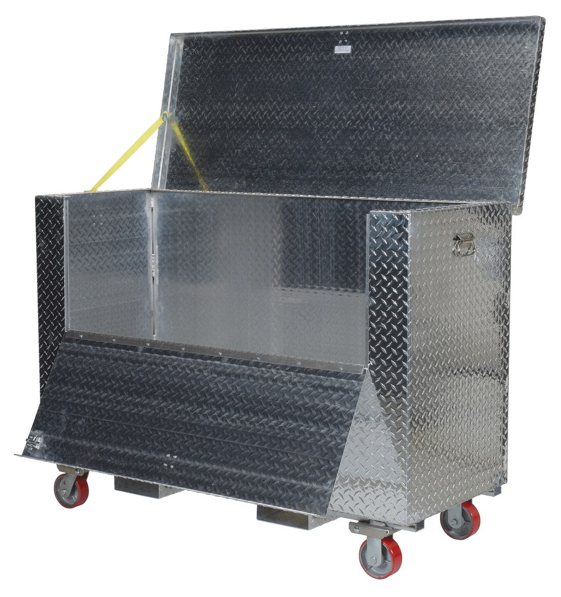 ALUM TOOL BOX FOLD DWN CASTER/FORK 36X60 - Model APTS3660CFFD