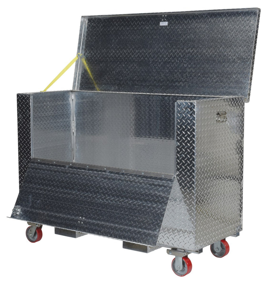 ALUM TOOL BOX FOLD DWN CASTER/FORK 36X60 - Model APTS3660CFFD