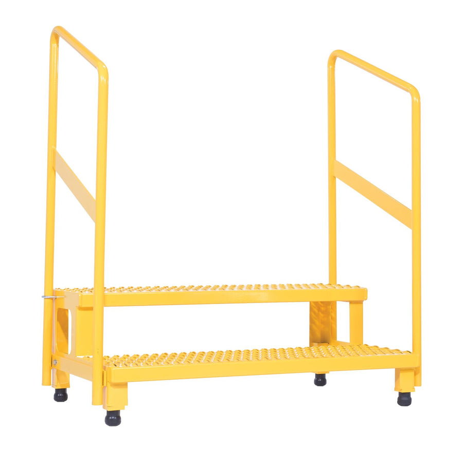 ADJ STEP STAND 2 STEP W/HANDRAIL 36 X 23 - Model ASP-36-HR