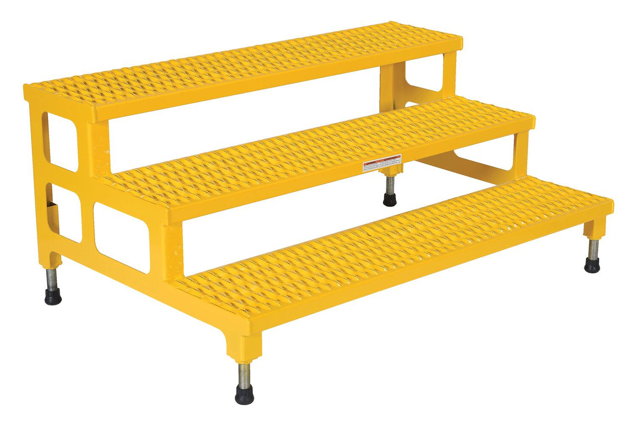 36" x 48" Adjustable-Height Step Stand - 3 Steps
