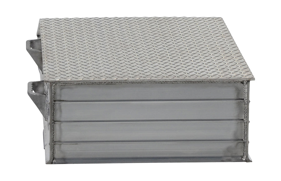 24" x 60" x 8" Aluminum Wheel Risers w/ 30" Level
