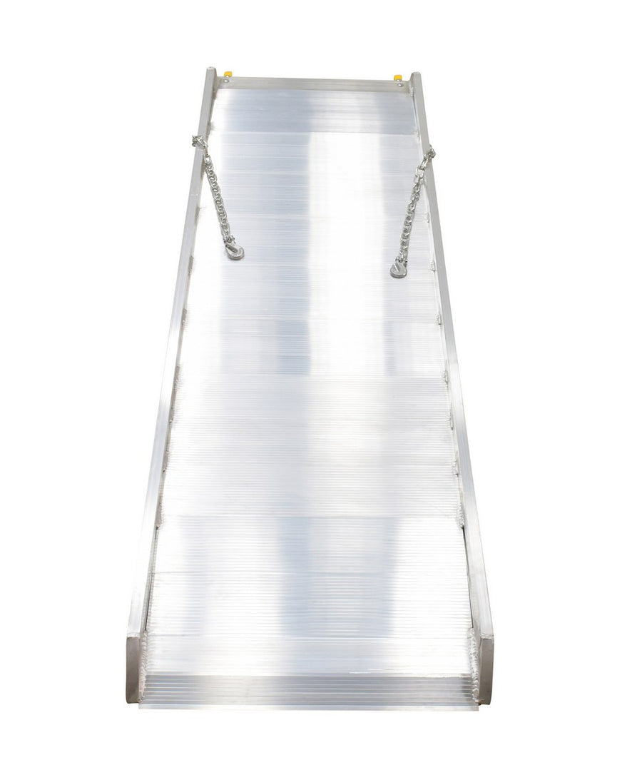 28"W x 8'L Steel Hook Style Aluminum Walk Ramp