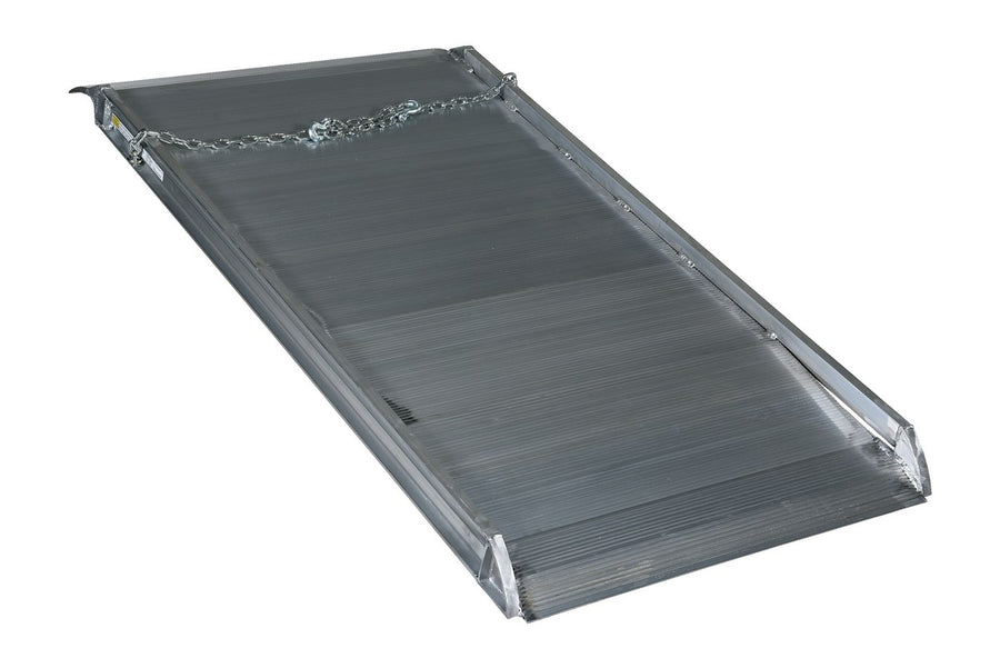 38"W x 6'L Overlapping Style Aluminum Walk Ramp
