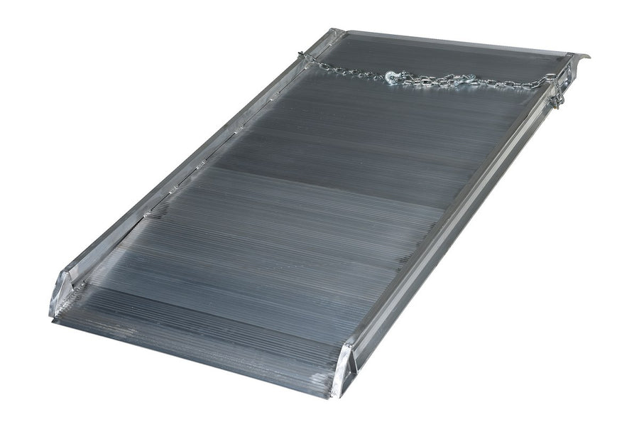 38"W x 6'L Overlapping Style Aluminum Walk Ramp