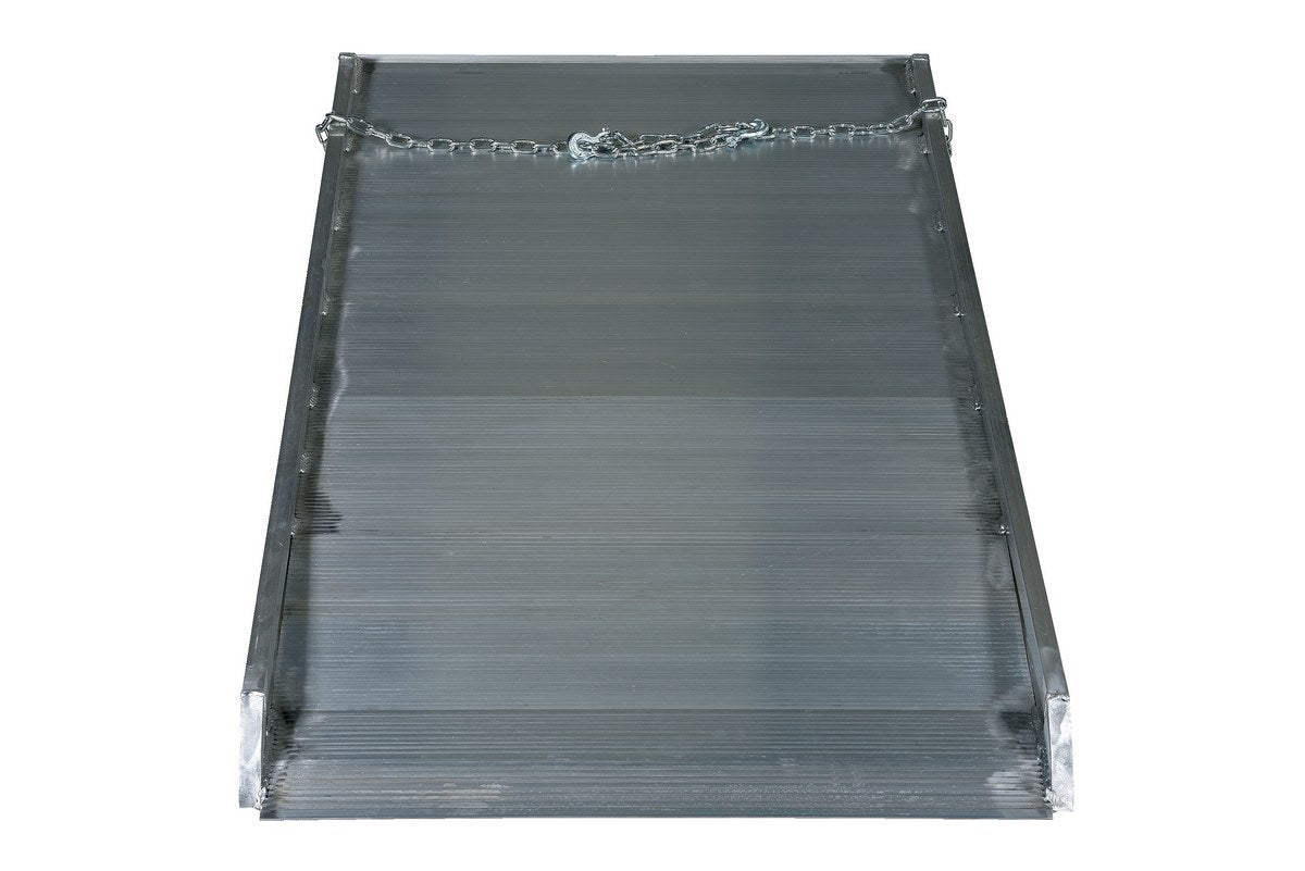38"W x 6'L Overlapping Style Aluminum Walk Ramp