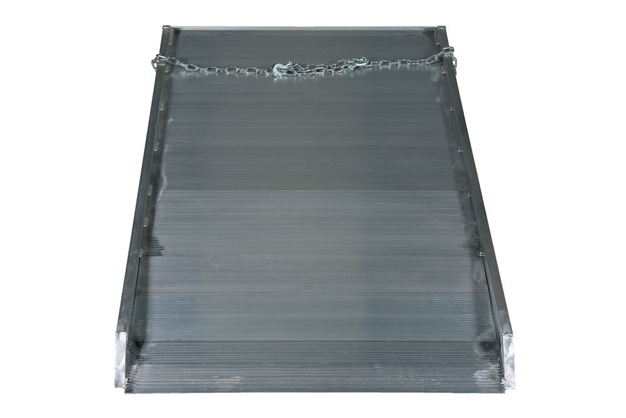 38"W x 6'L Overlapping Style Aluminum Walk Ramp