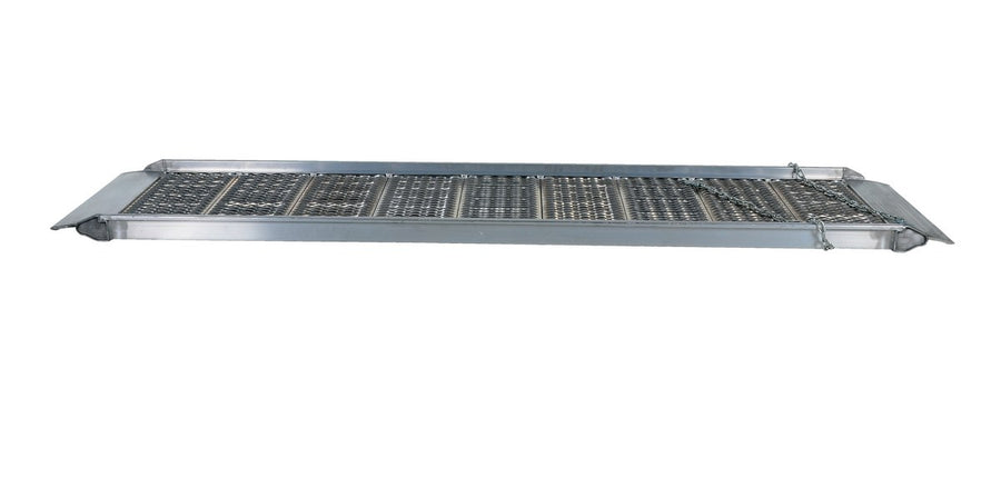 28"W x 10'L Grating Style Aluminum Walk Ramp