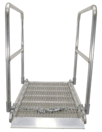 Thumbnail for ALUM GRIP WALK RAMP W/RAIL 29.38 X 85