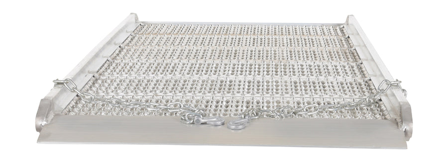38"W x 7'L Grating Style Aluminum Walk Ramp