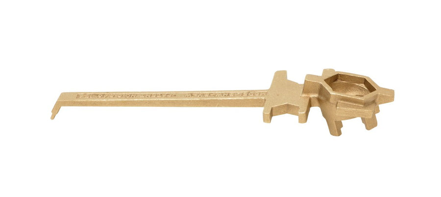 STRAIGHT BRONZE DRUM BUNG NUT WRENCH