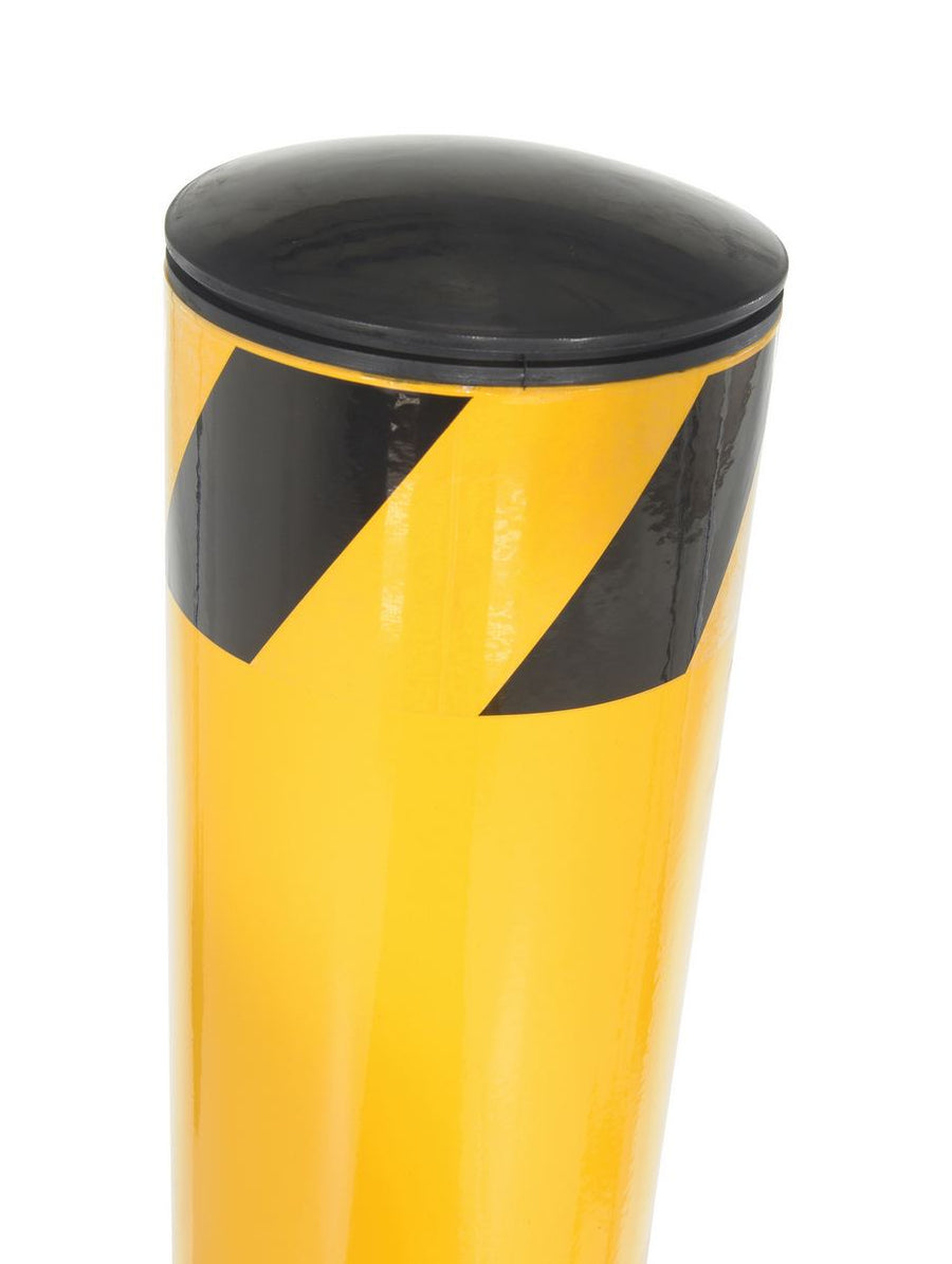 STEEL PIPE SAFETY BOLLARD 72 X 5-1/2 IN
