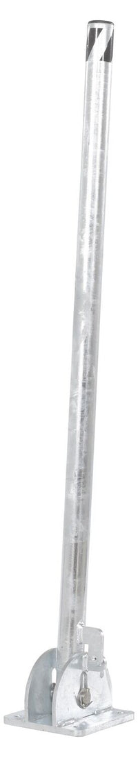 Thumbnail for Steel Fold-Down Galvanized Bollard 42 In. Silver