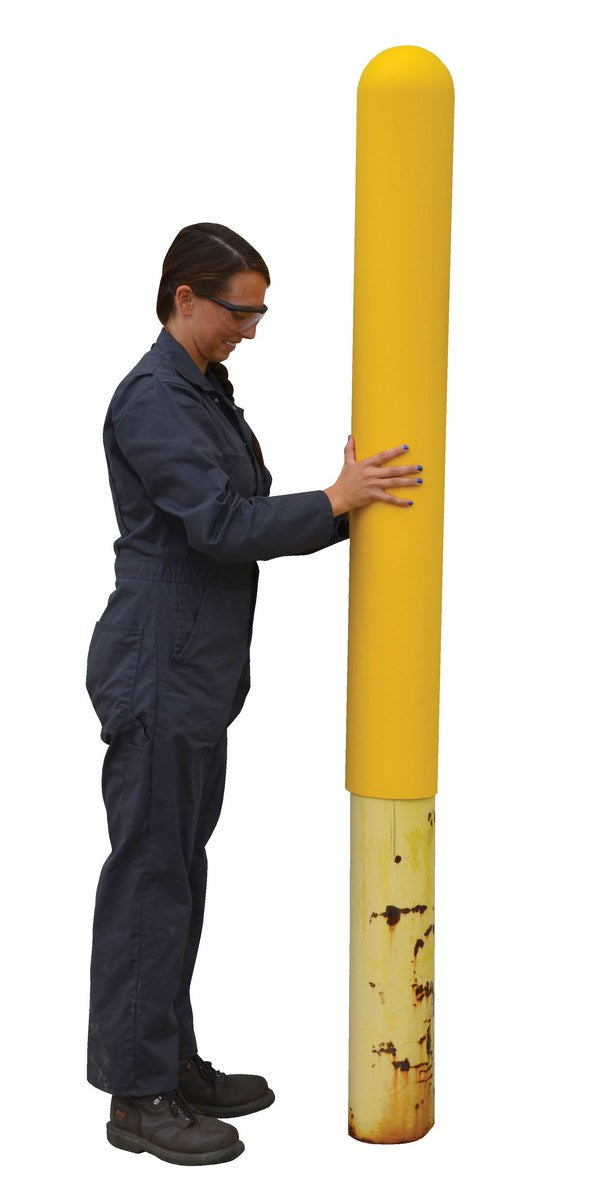 5.5"Dia x 36" Plastic Bollard Cover