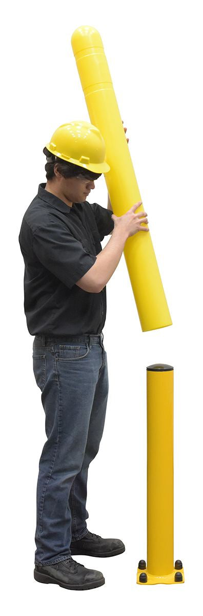 5"Dia x 52" Plastic Bollard Cover