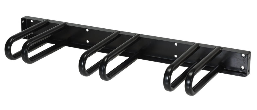 40"L x 18"W x 26"H Wall Flange Bicycle Storage Rack