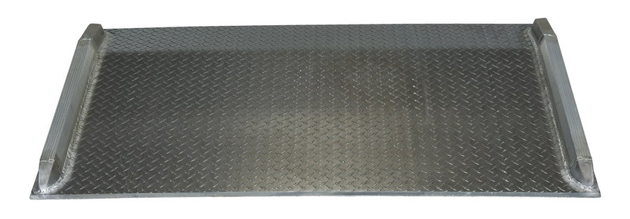 60" x 30" Aluminum Dockboard w/ Weld Aluminum Curb - 5,000-lbs Capacity