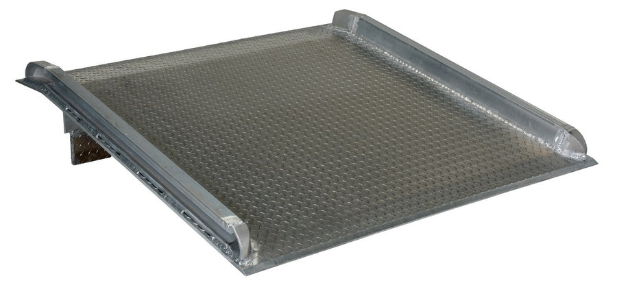 60" x 48" Aluminum Dockboard w/ Weld Aluminum Curb - 15,000-lbs Capacity