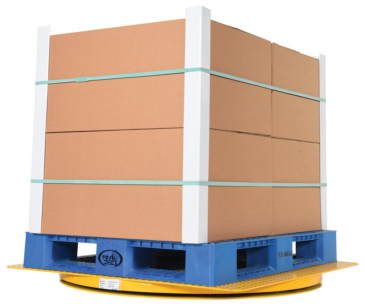 48" x 48" Heavy-Duty King Pin Carousel w/ 4,000-lbs Capacity