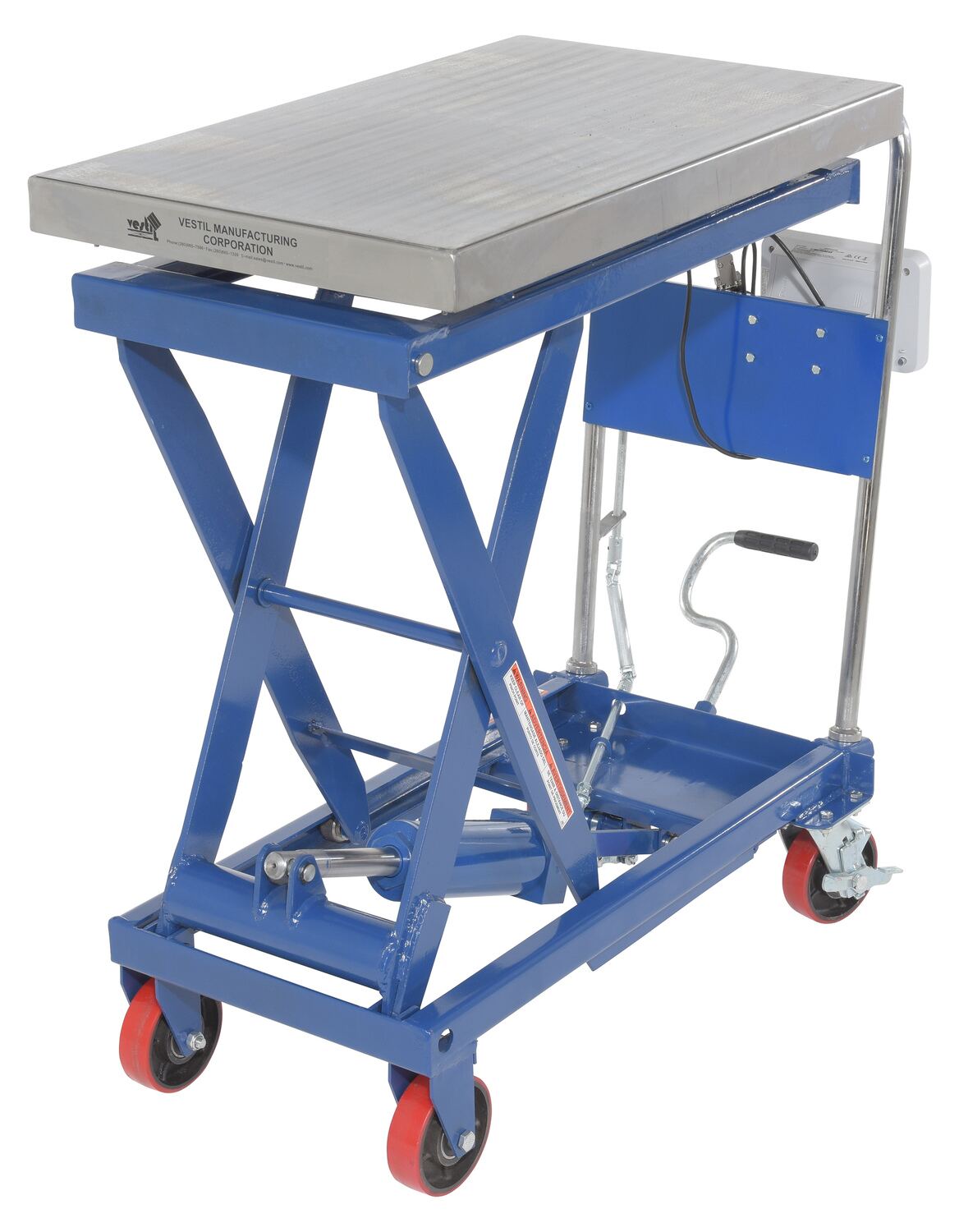 SCISSOR CART WITH BUILT IN SCALE