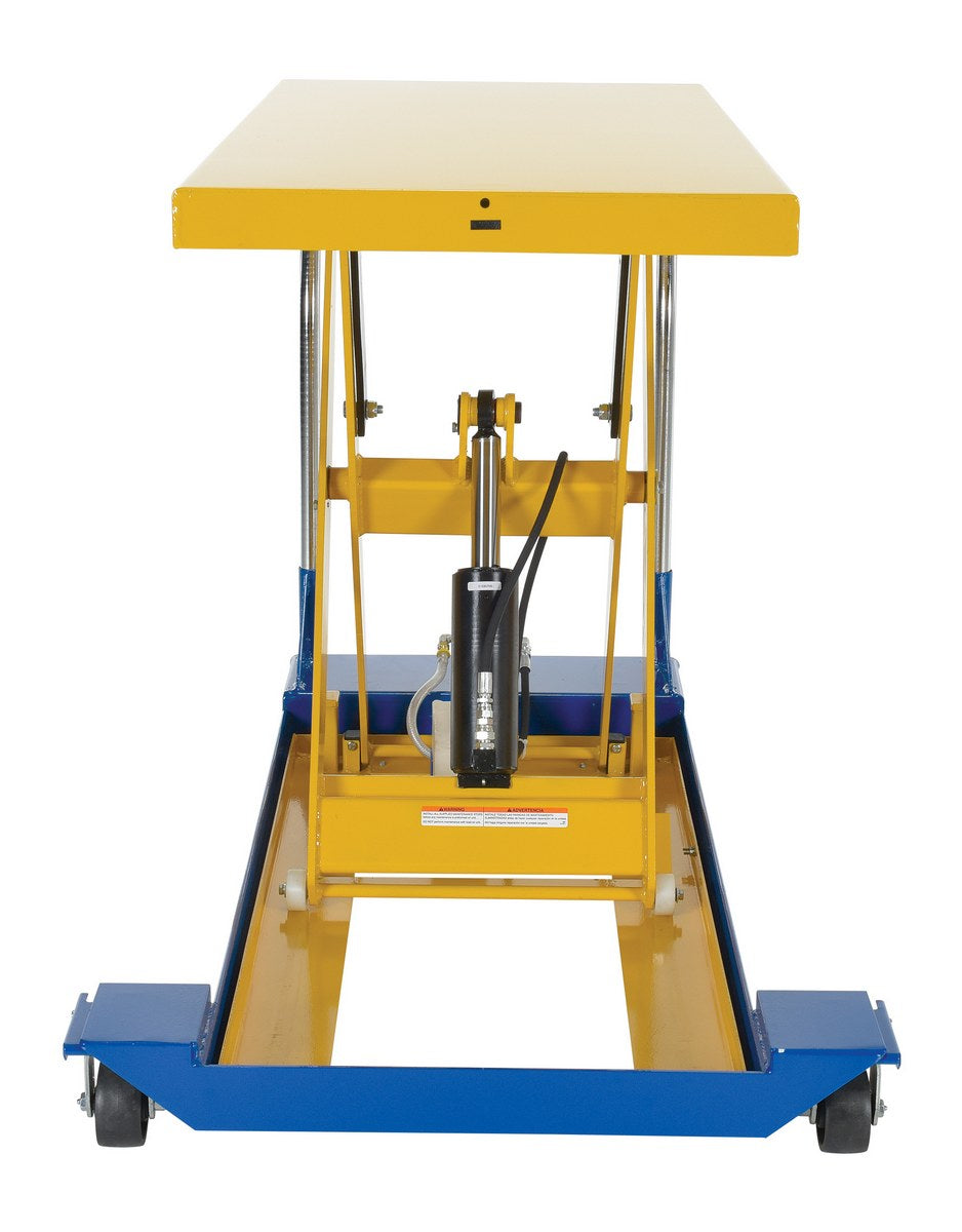 24" x 48" Manual Scissor Cart - Foot Pump w/ 1,500-lbs Capacity