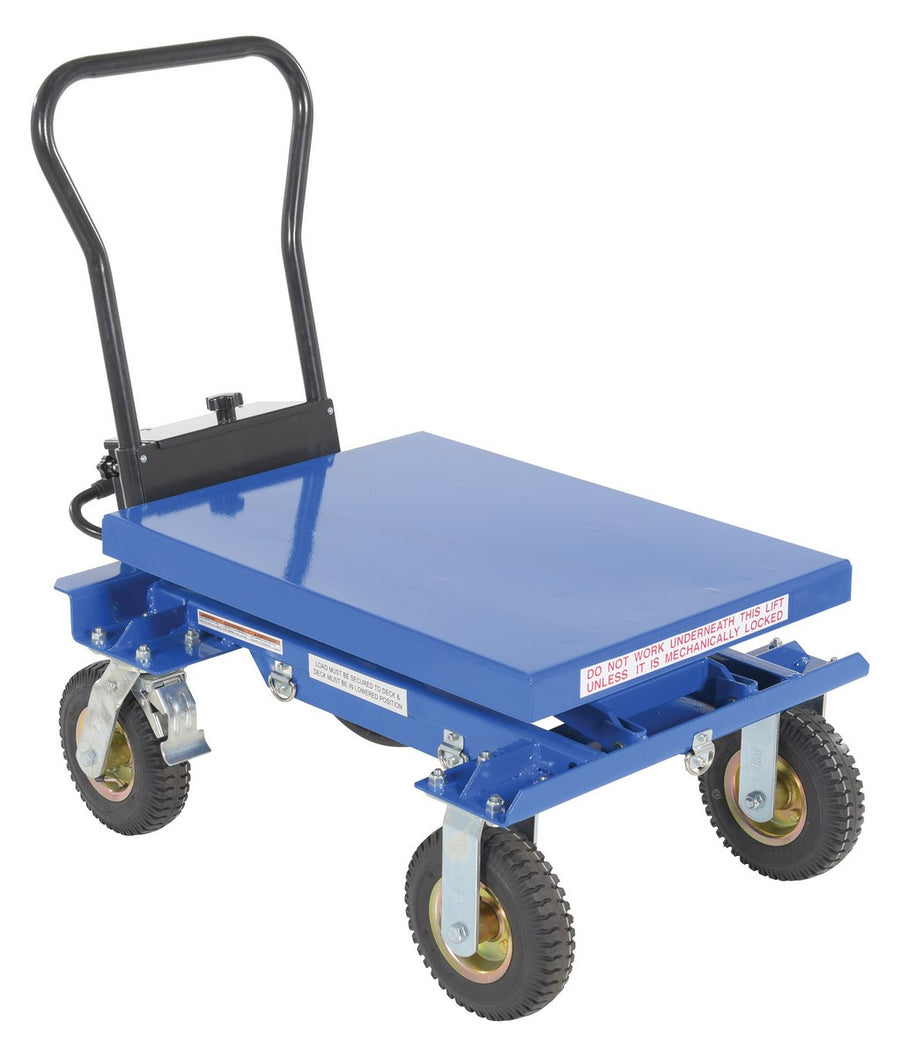 SCISSOR CART ROUGH TERRAIN 400 LB