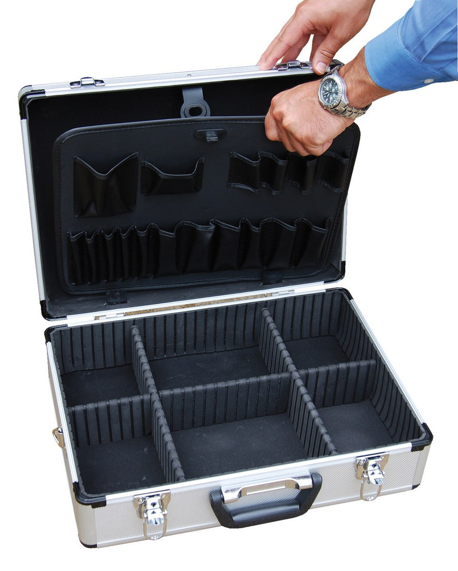 ALUMINUM CARRYING CASE 40LB 14 X 18 X 6