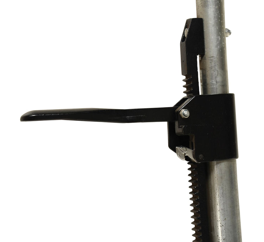 Heavy Duty Steel Round Tube Cargo Bar 89 In. to 104 In. Silver