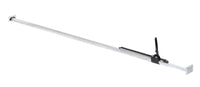Thumbnail for Heavy Duty Aluminum Round Cargo Bar 89 In. to 104 In. Silver