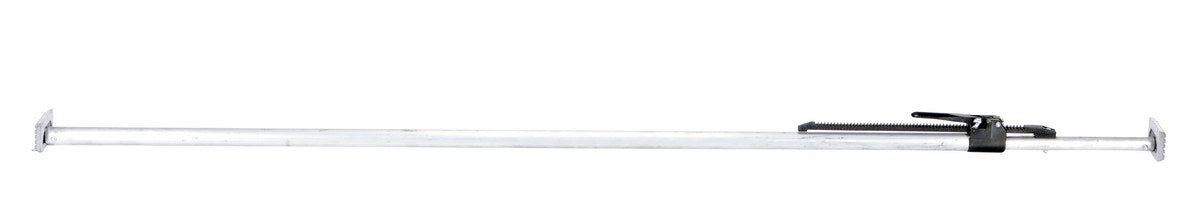 Heavy Duty Aluminum Round Cargo Bar 89 In. to 104 In. Silver