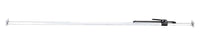 Thumbnail for Heavy Duty Aluminum Round Cargo Bar 89 In. to 104 In. Silver
