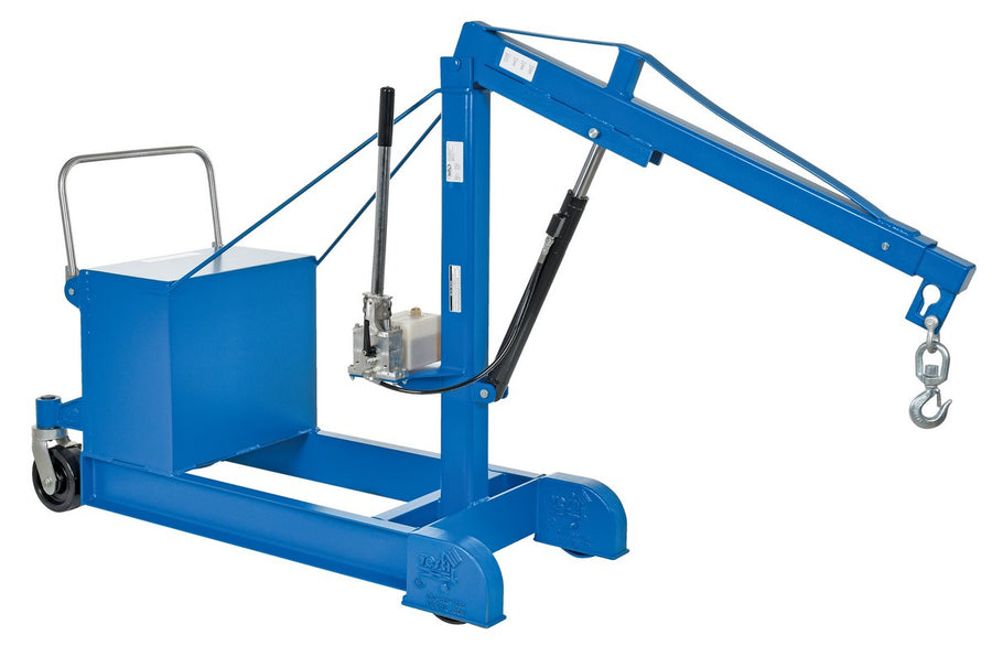 Counter Balanced Floor Crane w/ 500-lbs Capacity