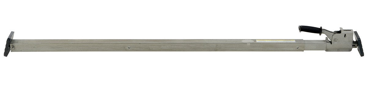 Galvanized Two Piece Telescopic Cargo Bar 90-3/8 In. to 139-9/16 In. Gray