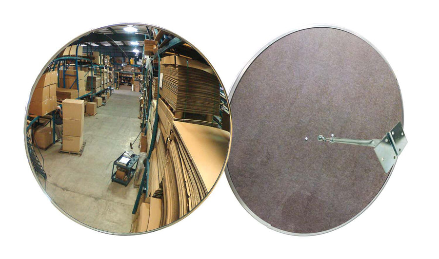 26" Round Industrial Acrylic Mirror