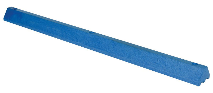 CAR STOP RECYCLED PLASTIC BLUE 72 IN - Model CS-S72-B