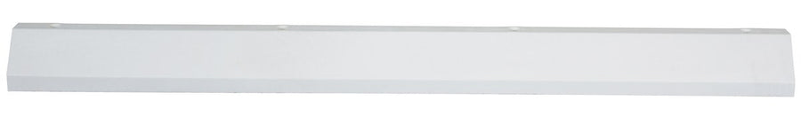 TRUCK STOP RECYCLED PLASTIC WHITE 96 IN - Model CS-TB96-W