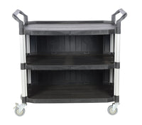 Thumbnail for COMMERCIAL CART 43X20 3-SHELF W/ PANELS