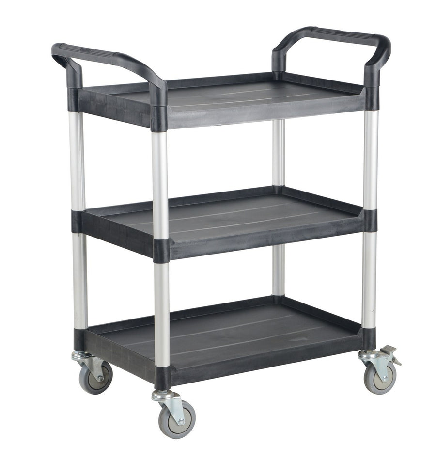 COMMERCIAL CART 33X19 3-SHELF NO PANELS