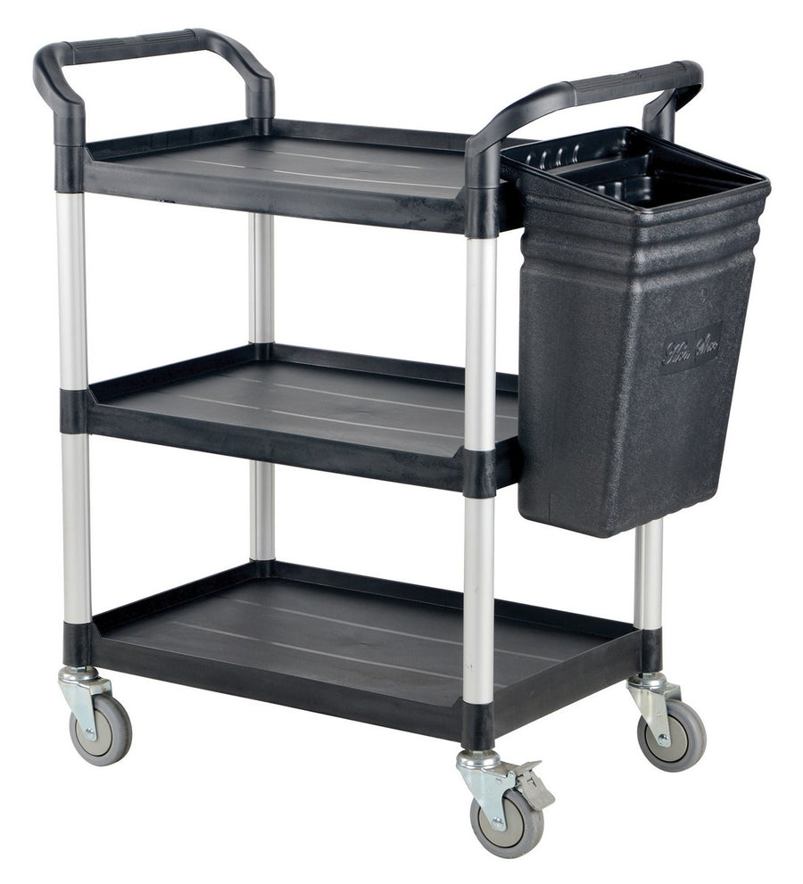 COMMERCIAL CART 33X19 3-SHELF NO PANELS