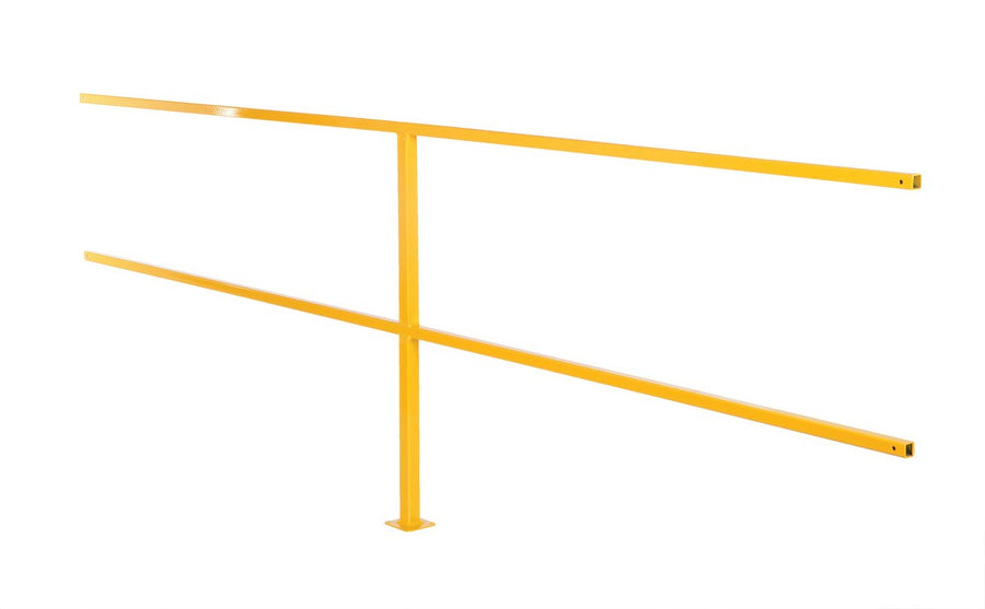 120"L Steel Square Handrails- Connector Tubing