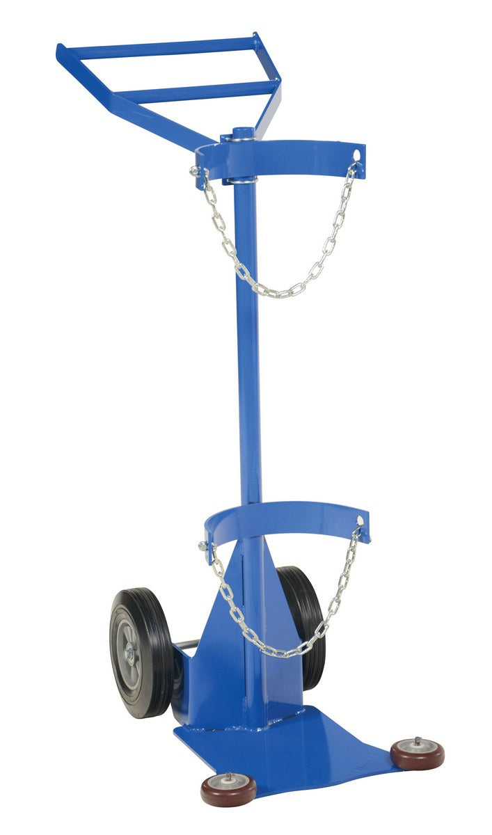Cylinder Dolly - Deluxe w/ Rubber Wheels
