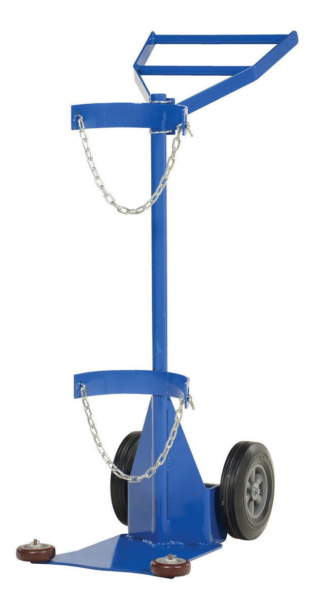 Cylinder Dolly - Deluxe w/ Rubber Wheels