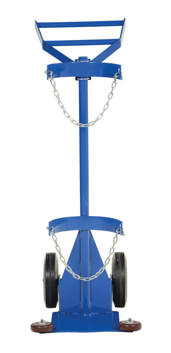 Cylinder Dolly - Deluxe w/ Rubber Wheels