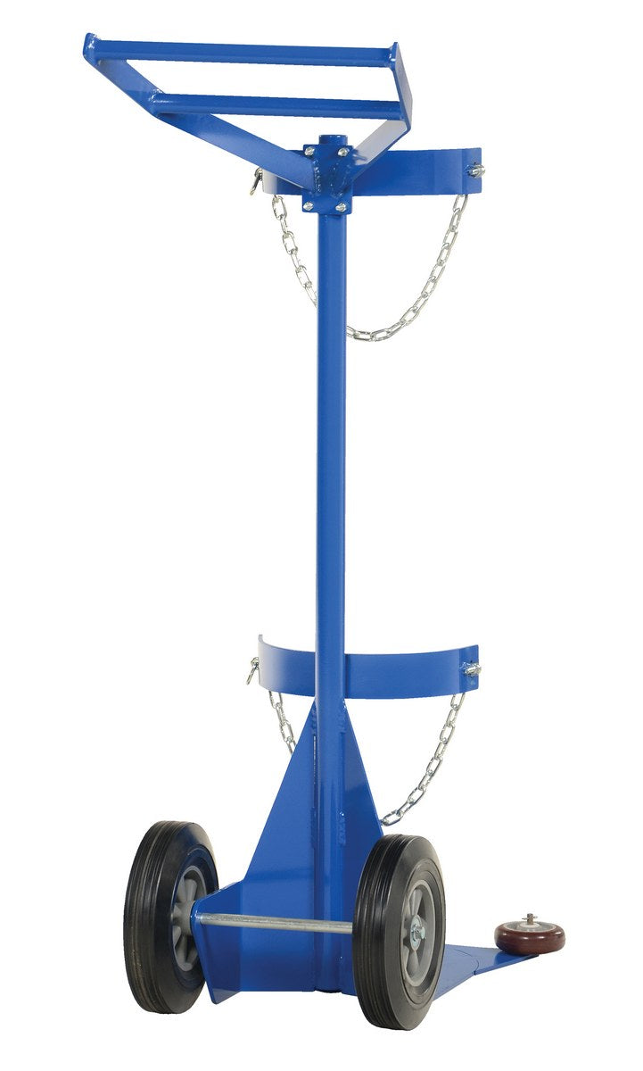 Cylinder Dolly - Deluxe w/ Rubber Wheels