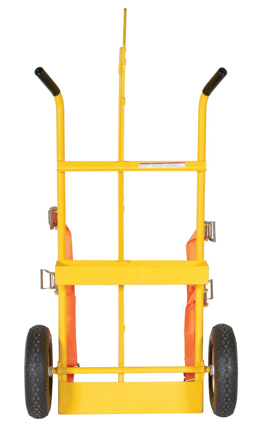 Fire Protection Welding Cylinder Torch Cart w/ Pneumatic Wheels & Overhead Eye Lift