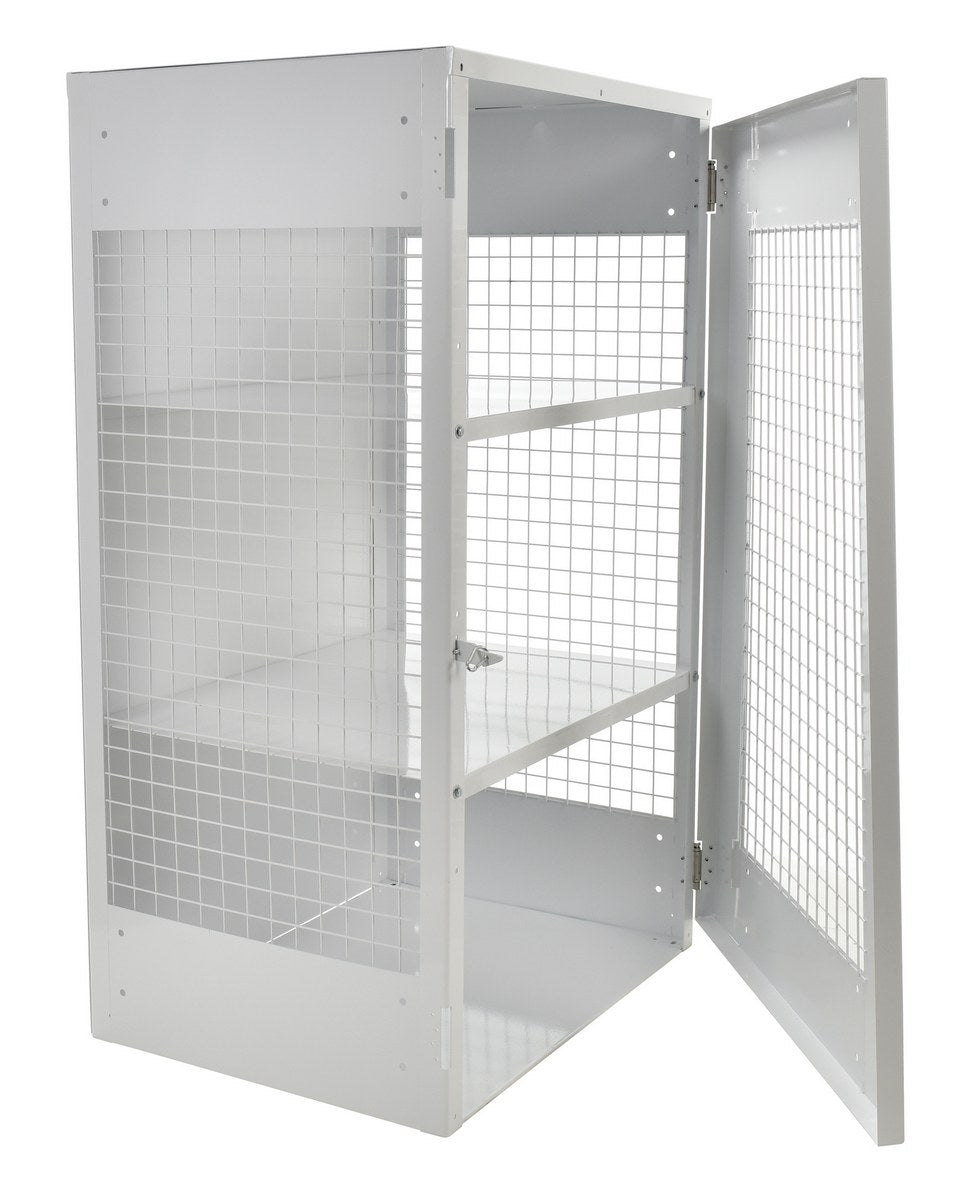 Vestil Expanded Metal Propane Exchange 18 Cylinder Cabinet