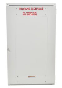 Thumbnail for Vestil Solid Steel Propane Exchange 18 Cylinder Cabinet