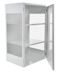 Thumbnail for Vestil Solid Steel Propane Exchange 18 Cylinder Cabinet